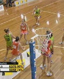 ball into ring